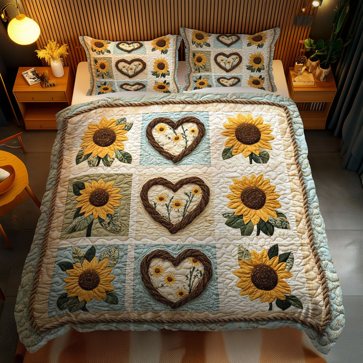 Sunflower Love WN0303099CL Duvet Cover Set