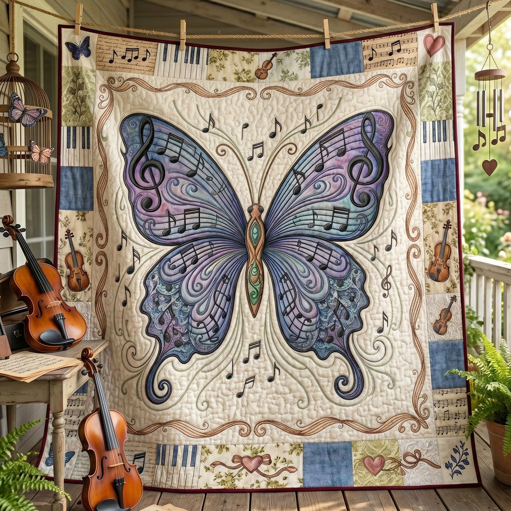 Symphony Wings Butterfly WN2505020CL Quilt