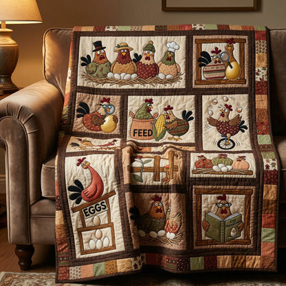 Chickens HM0604011CL Quilt