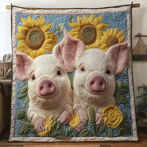 Farm Pig WN0901022CL Quilt