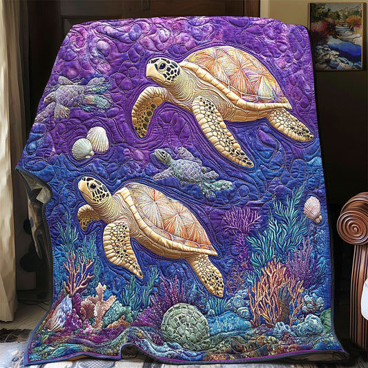 Mystic Sea Turtle WP1403067CL Quilt