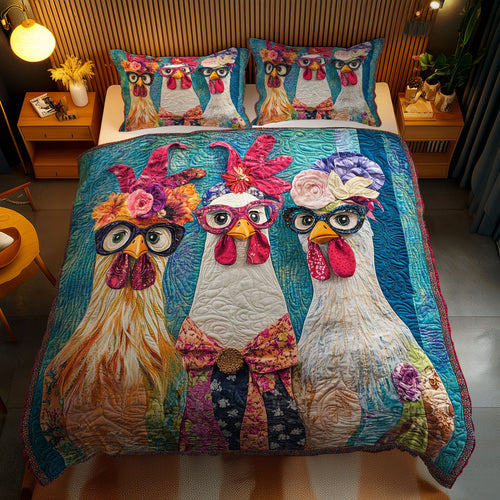 Fancy Chicken WN1303150CL Duvet Cover Set