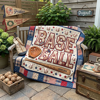 Patchwork Baseball Pride WN3005003CL Quilt