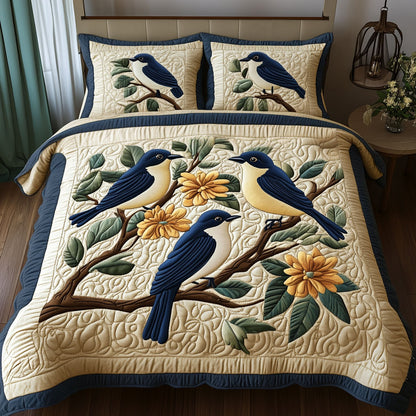 Morning Bloom Bluebirds KL1301032CL Duvet Cover Set