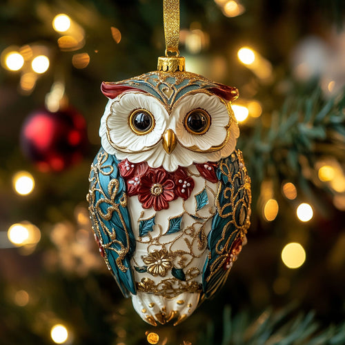 Golden Feathers CP2611089CL Christmas Ornament