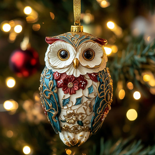 Golden Feathers CP2611089CL Christmas Ornament