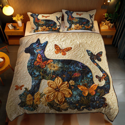 Botanic Cat Dream WN0302046CL Duvet Cover Set