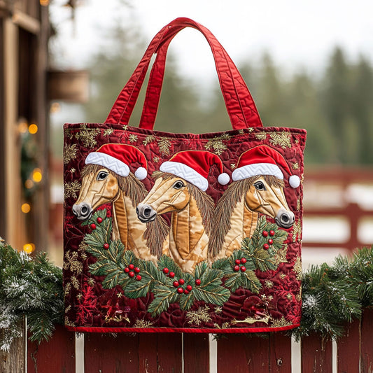 Jolly Horse Trio WN1310024CL Quilted Tote Bag
