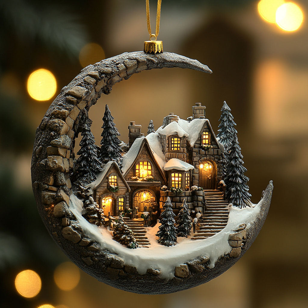 Moonlight Village WN2911057CL Christmas Ornament