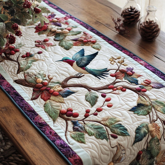 Fruitful Melody CP1505012CL Quilted Table Runner