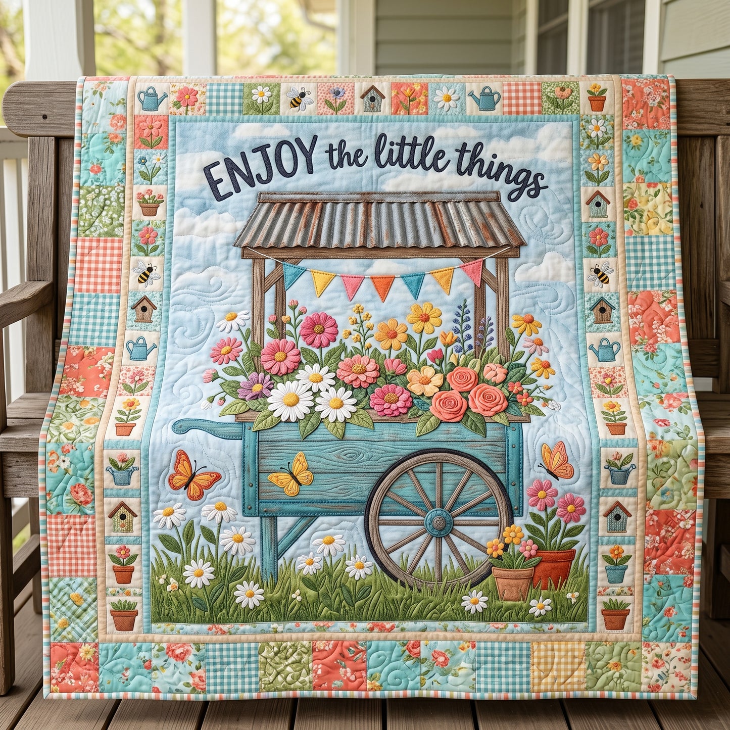 Enjoy The Little Things XR1405006CL Quilt