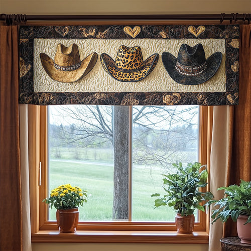 Winter Cowboy Hat WN1505053CL Quilted Valance