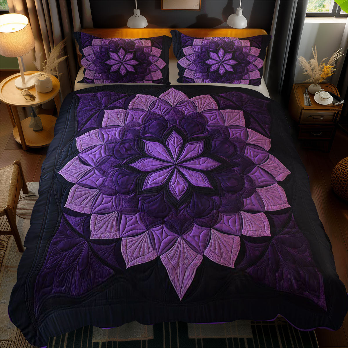 Enchanted Flower WN0802058CL Duvet Cover Set