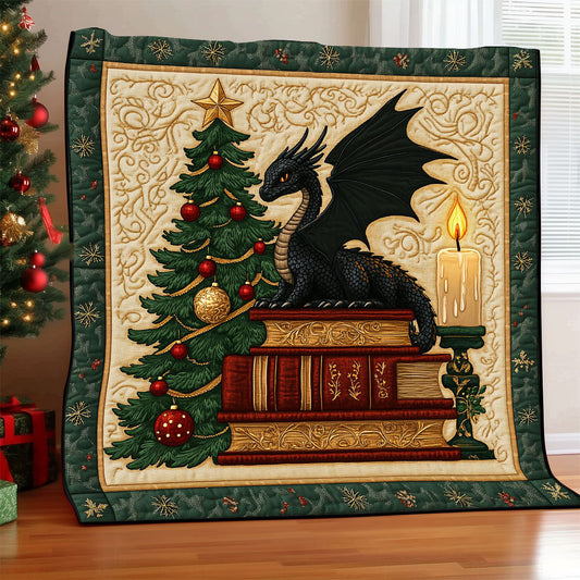 Christmas Dragon Book CW1011037CL Quilt