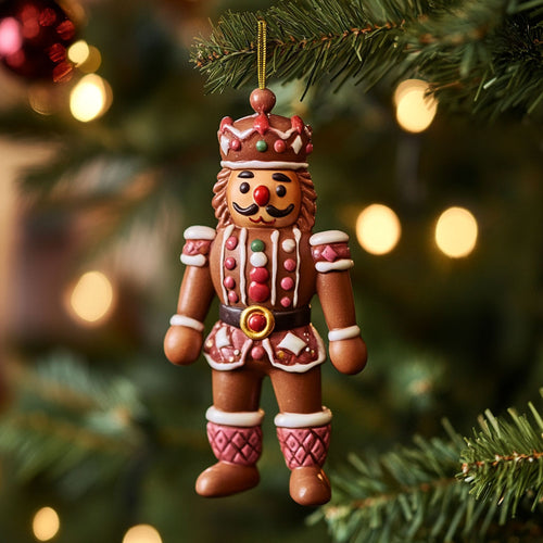 Candy Nutcracker WJ0312349CL Christmas Ornament