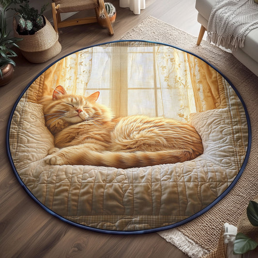 Catnap Glow WJ1301131CL Quilted Round Mat