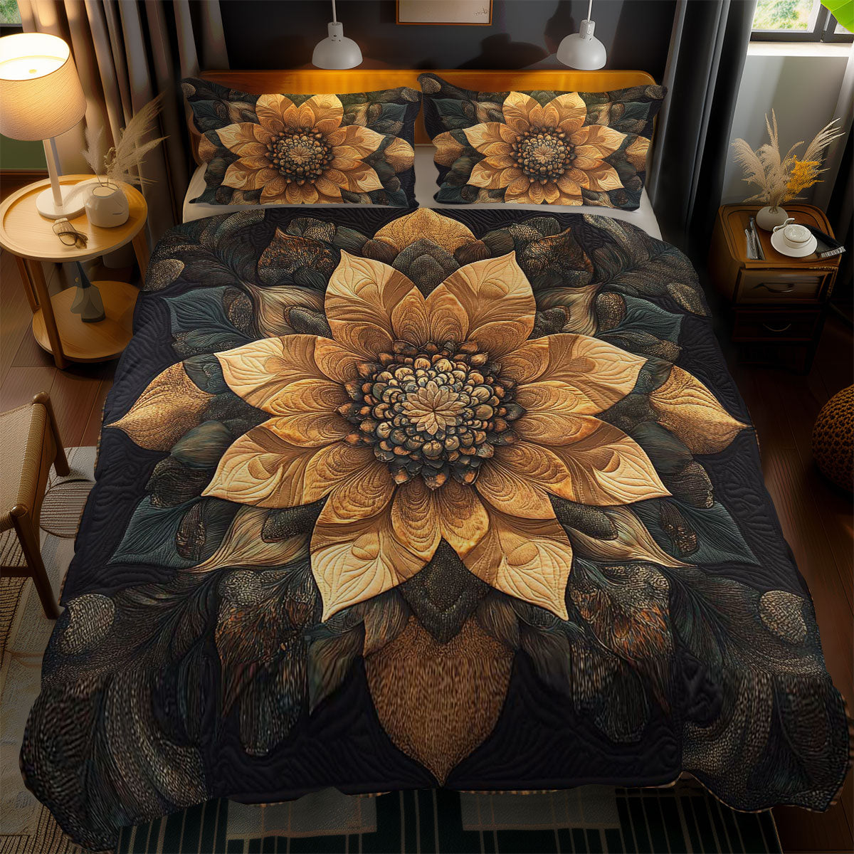 Majestic Flower WN1303175CL Duvet Cover Set