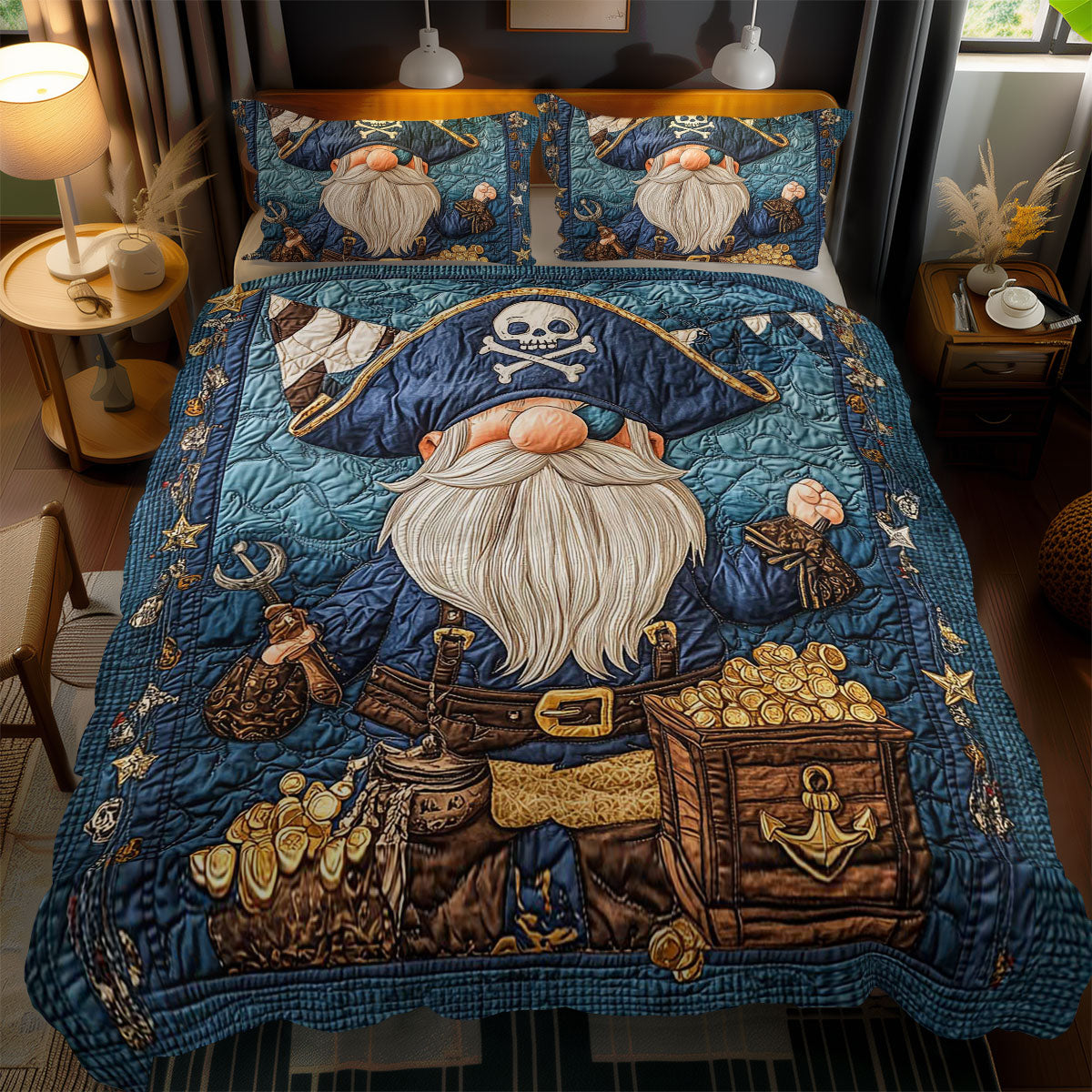 Gnome The Buccaneer WN0901075CL Duvet Cover Set