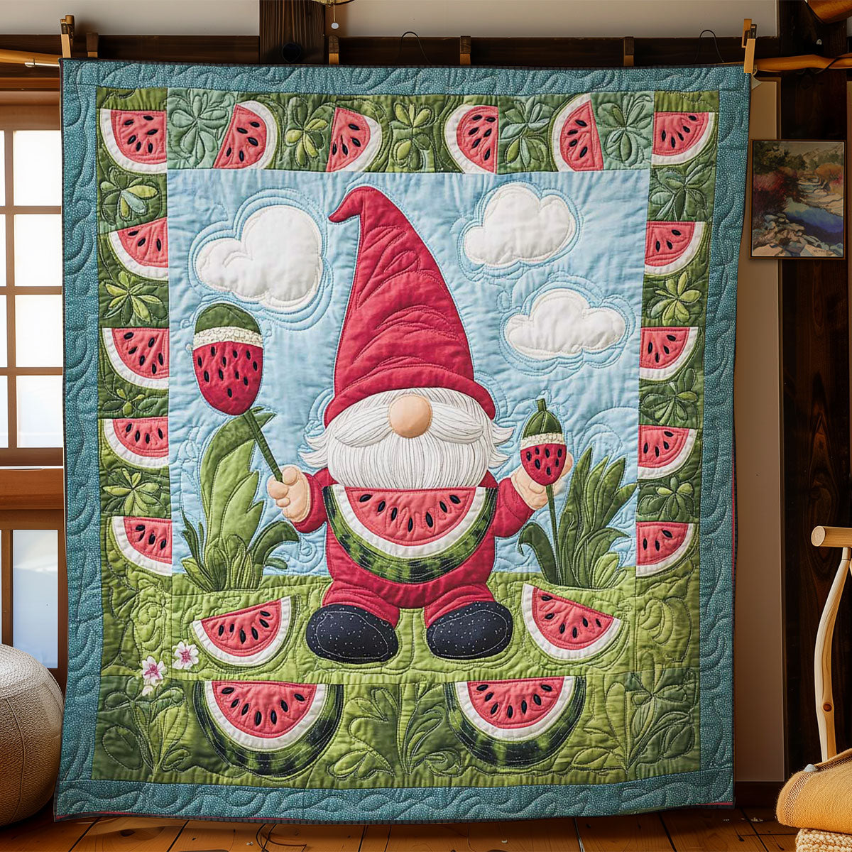 Garden Gnome WN1501070CL Quilt