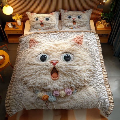 Fluffy Cat WN1303155CL Duvet Cover Set