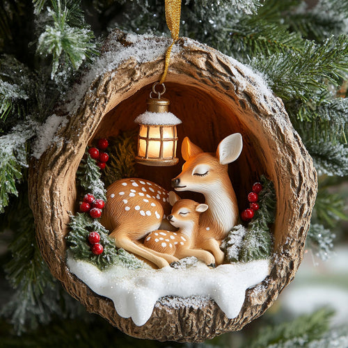 Fawn Nest CP0312212CL Christmas Ornament