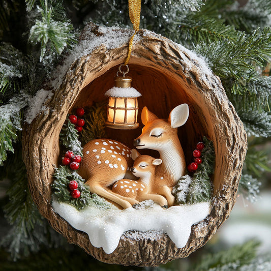 Fawn Nest CP0312212CL Christmas Ornament