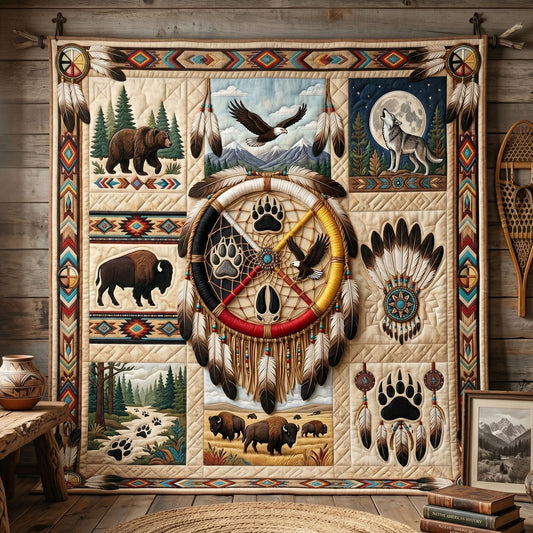 Path Of The Four Guardians WN0606006CL Quilt