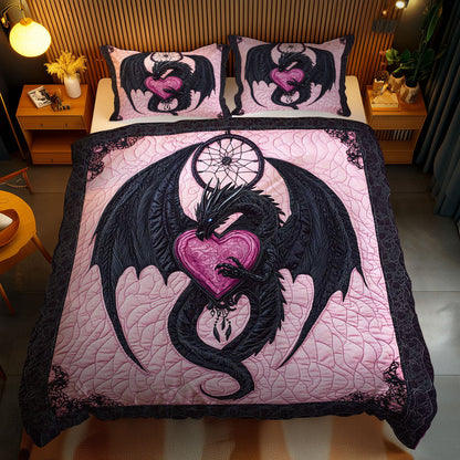 Dragon’s Valentine Embrace WN1002060CL Duvet Cover Set