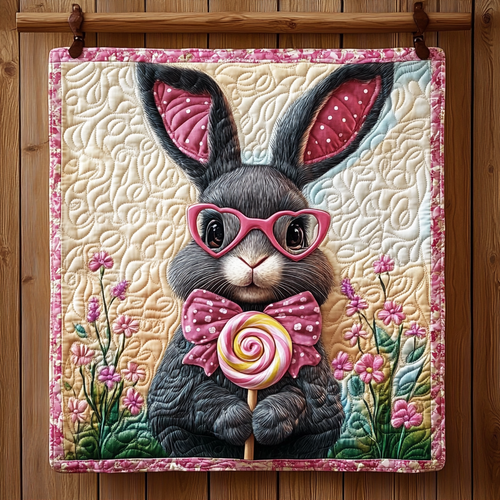 Sweet Black Bunny KL1301002CL Quilt