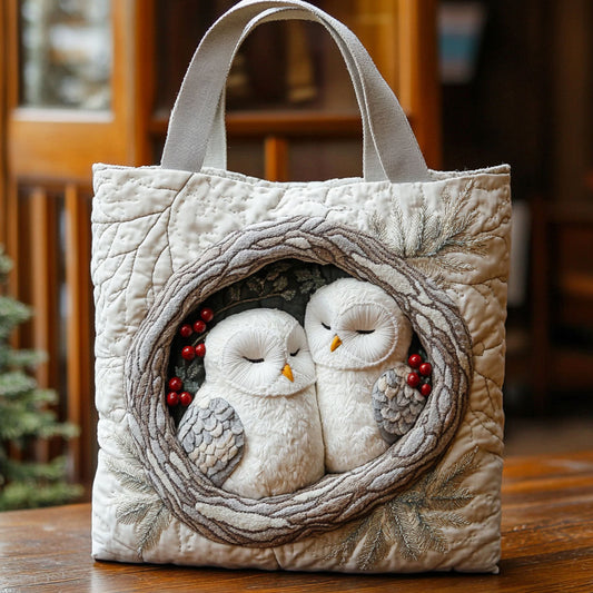 Cozy Owls CP0112218CL Quilted Tote Bag