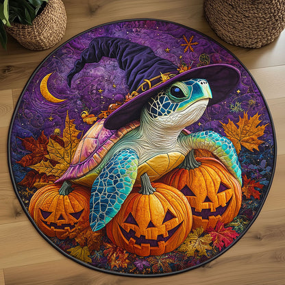 Starlight Turtle WN1308119CL Quilted Round Mat