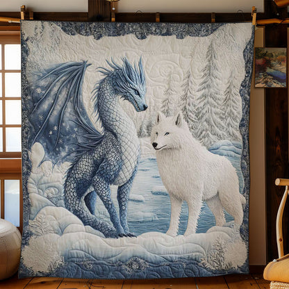 Harmony Of Ice Dragon WN0601003CL Quilt