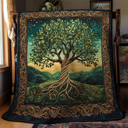 Celestial Harmony Tree Of Life WN0301029CL Quilt