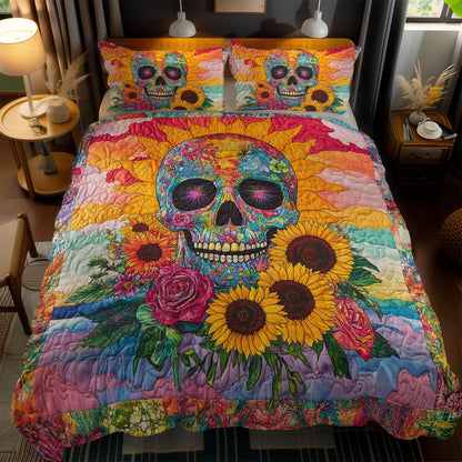 Rainbow Skull WN0702094CL Duvet Cover Set