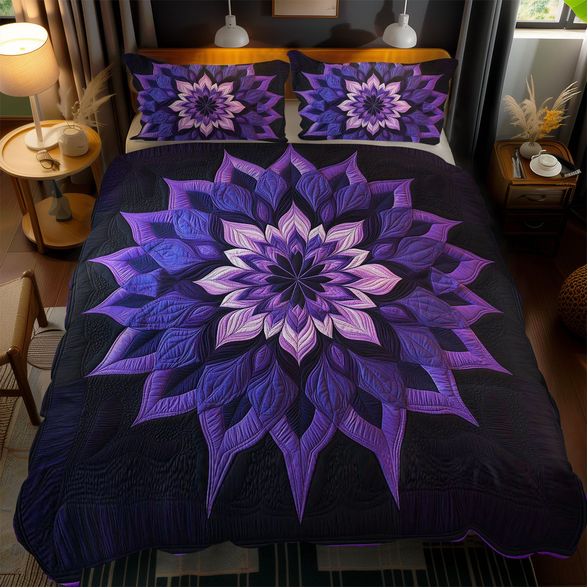 Celestial Flower WN0802053CL Duvet Cover Set