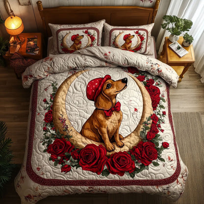 Heartfelt Dachshund WN1701039CL Duvet Cover Set