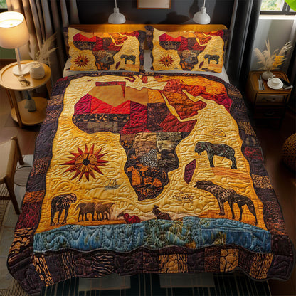 Golden African Safari WN1103118CL Duvet Cover Set