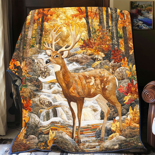 Autumn Deer WP2001002CL Quilt