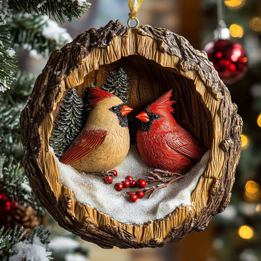 Cardinal Warmth CW2010018CL Christmas Ornament