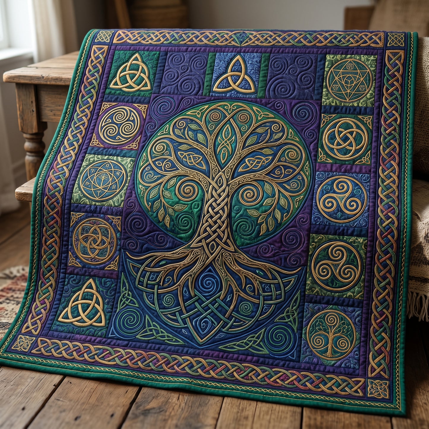 Tree Of Life XR2204014CL Quilt