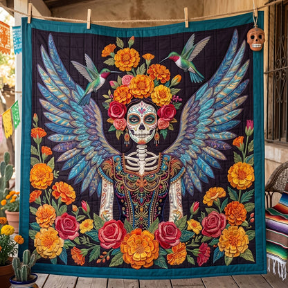 Celestial Día De Los Muertos Angel WN2404003CL Quilt