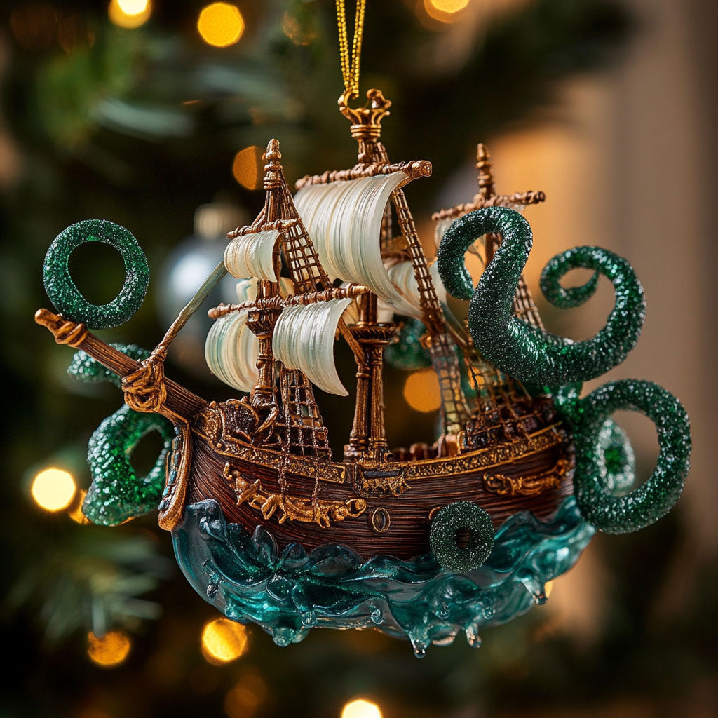 Kraken Voyage CP0512062CL Christmas Ornament