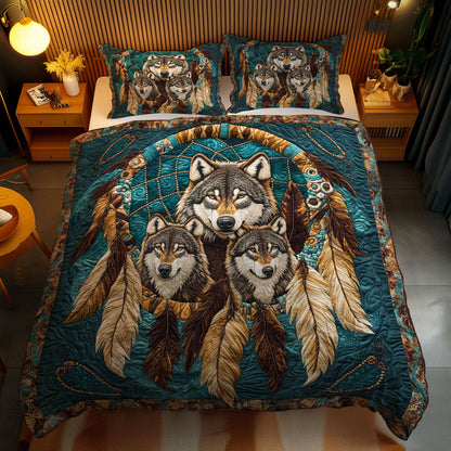 Guiding Wolf Spirits WN2401041CL Duvet Cover Set