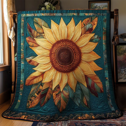 Rustic Sunflower Charm WN1302045CL Quilt