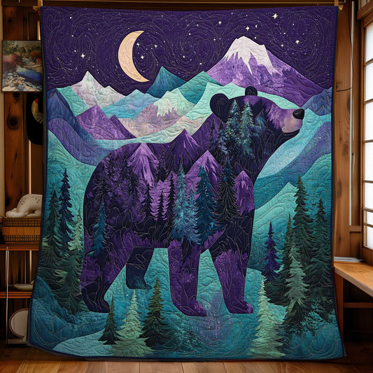 Mountain Bear Spirit WP1102014CL Quilt