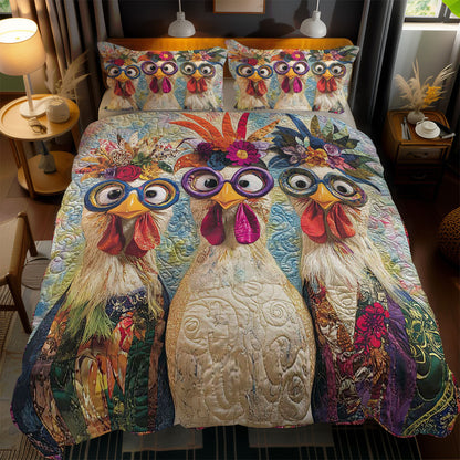 Rockstar Chicken WN1303189CL Duvet Cover Set