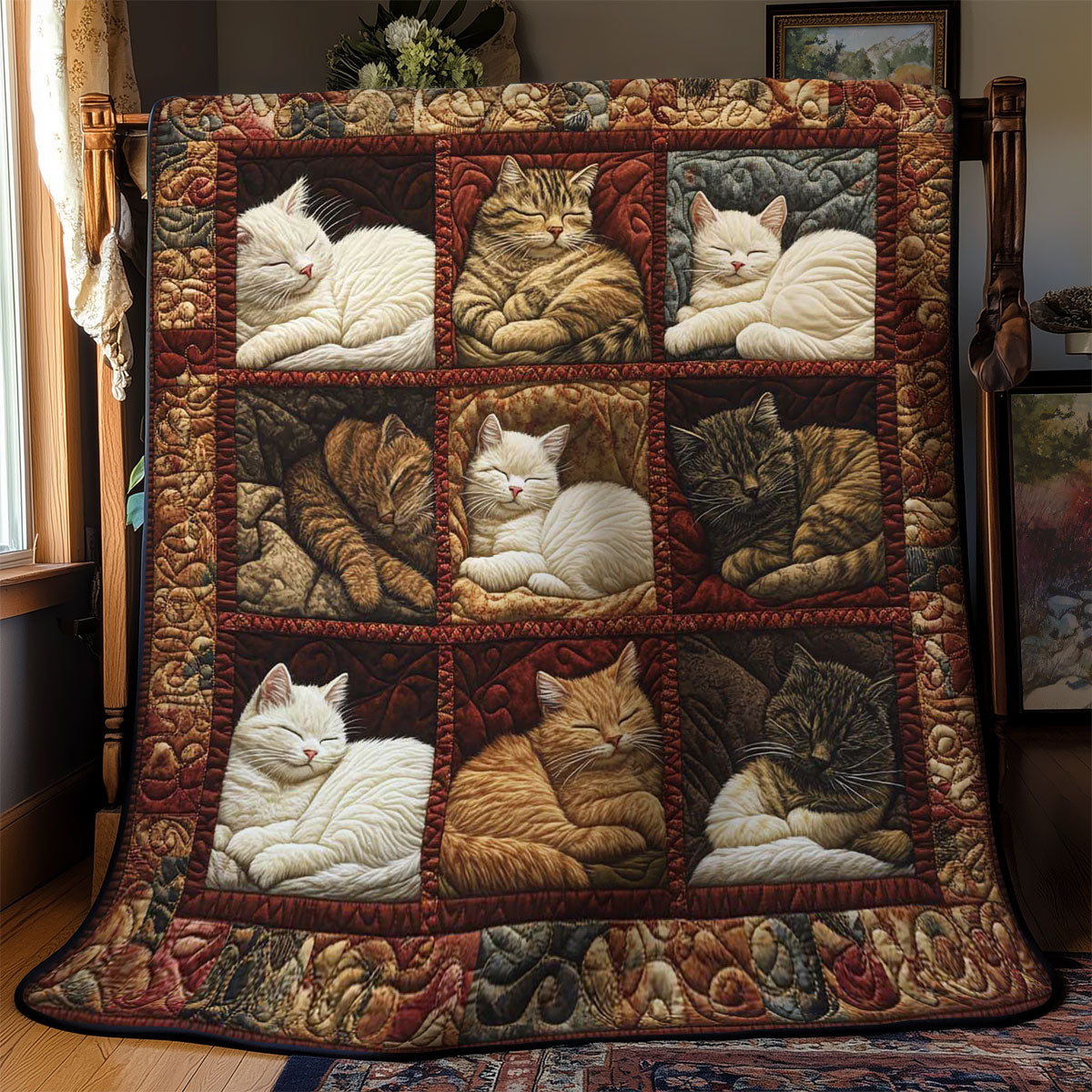 Cozy Cat Dreams WN1103052CL Quilt