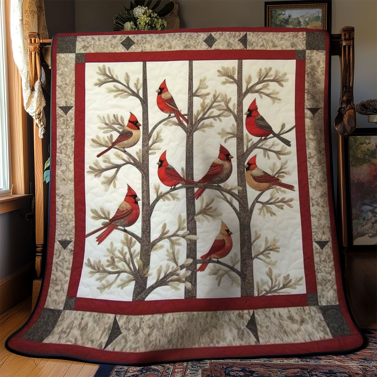 Cardinal Cheer WN2002067CL Quilt