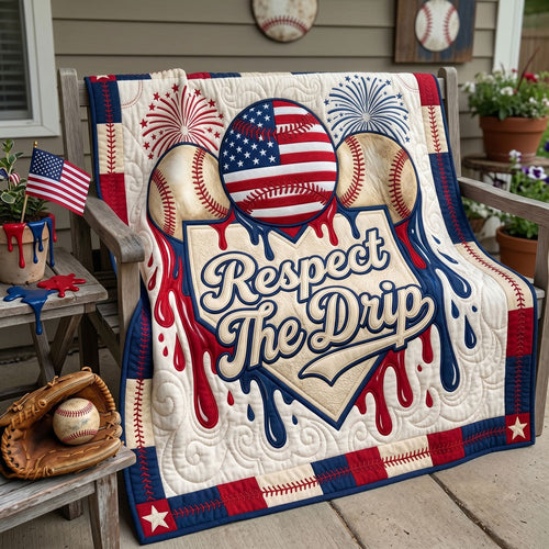 Respect The Drip USA WN3005011CL Quilt