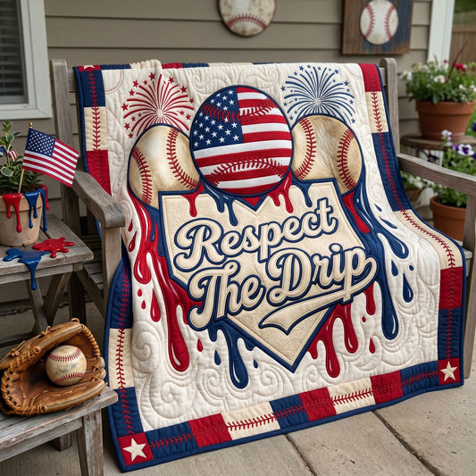 Respect The Drip USA WN3005011CL Quilt